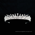 Acessórios de balé prata cristal strass coroa charme nupcial acessórios de balé tiara para mulheres